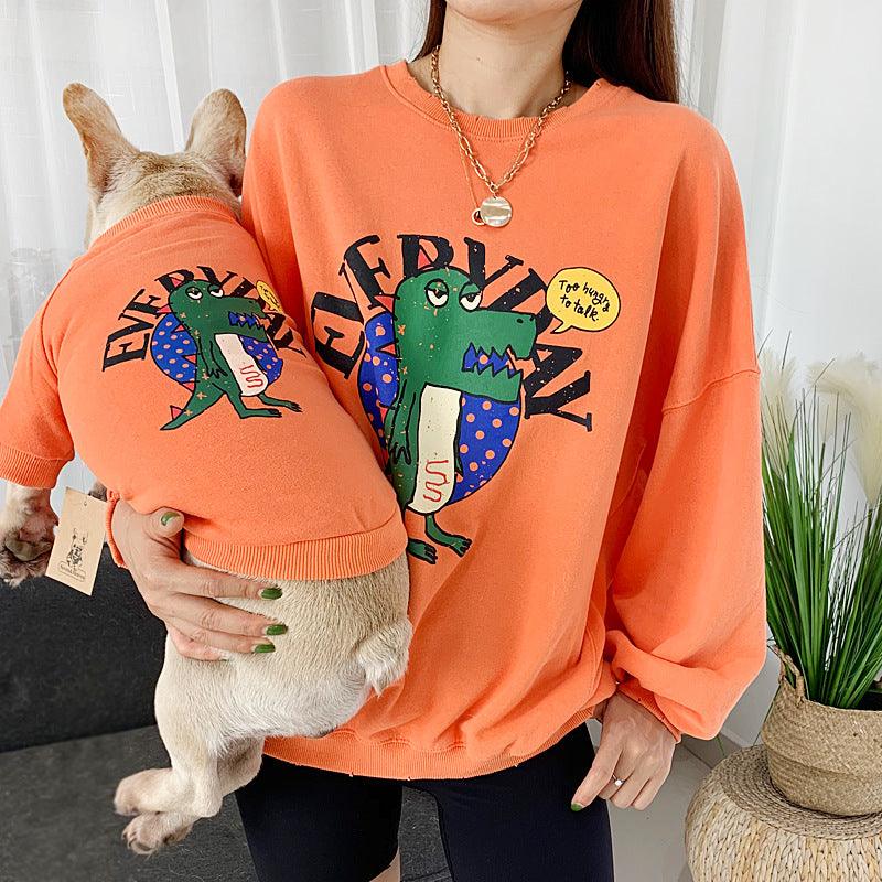 Alligator dog onesie