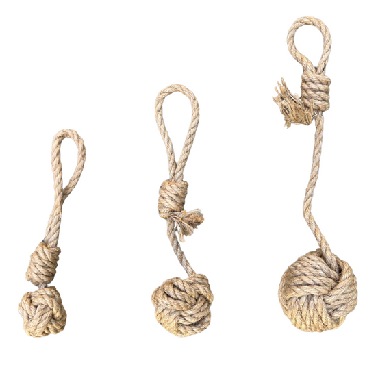 Rope dog tug toy