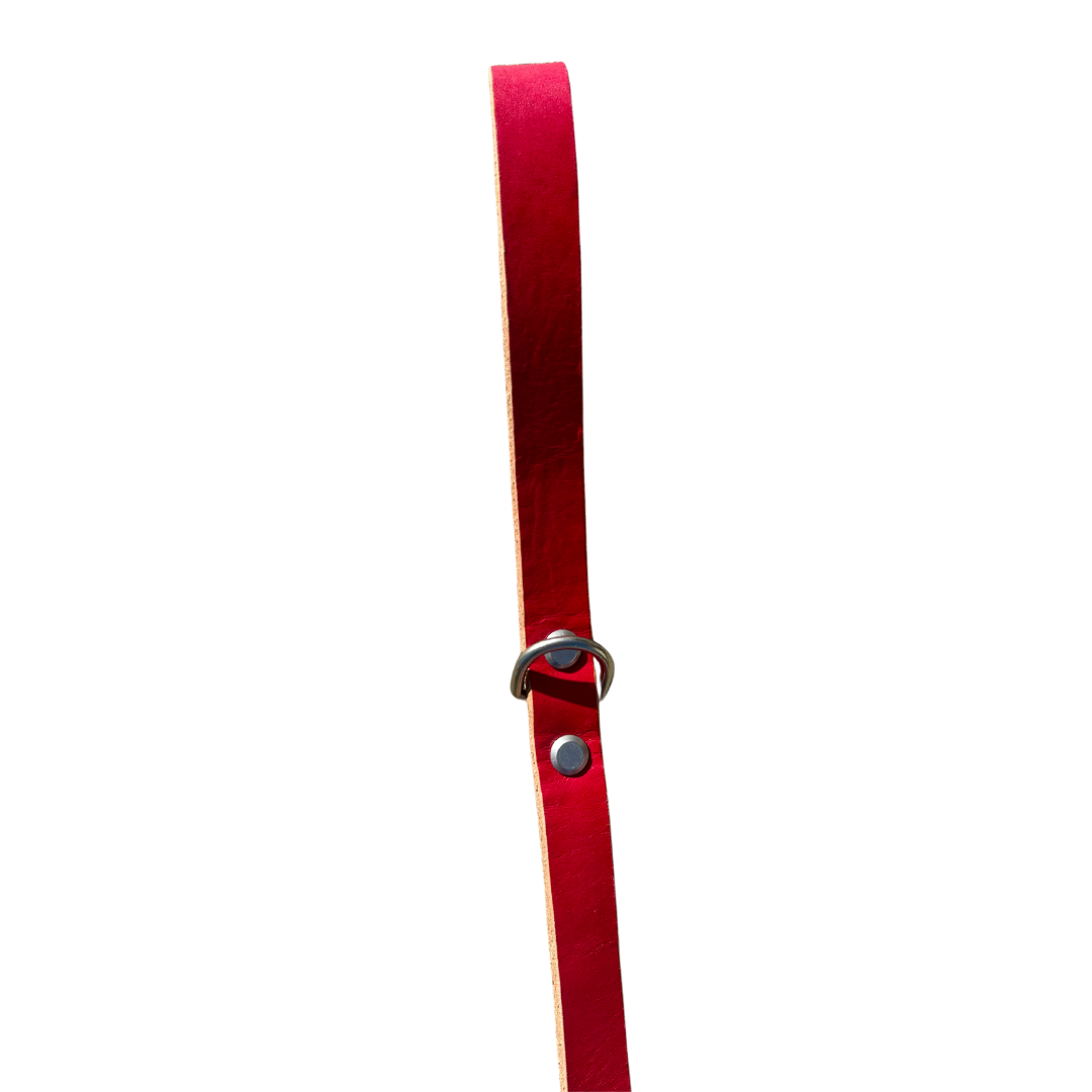 48" Genuine Leather Dog Leashes