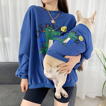 Alligator dog onesie