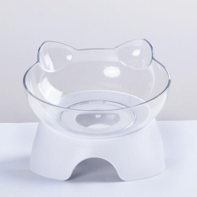 Tilted Pet Feeder Cat Bowl