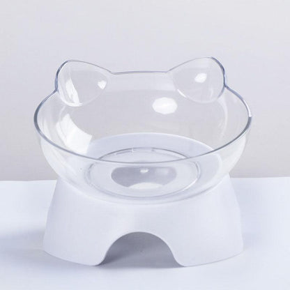 Tilted Pet Feeder Cat Bowl