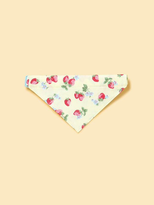 Strawberry/ Yellow Bandana