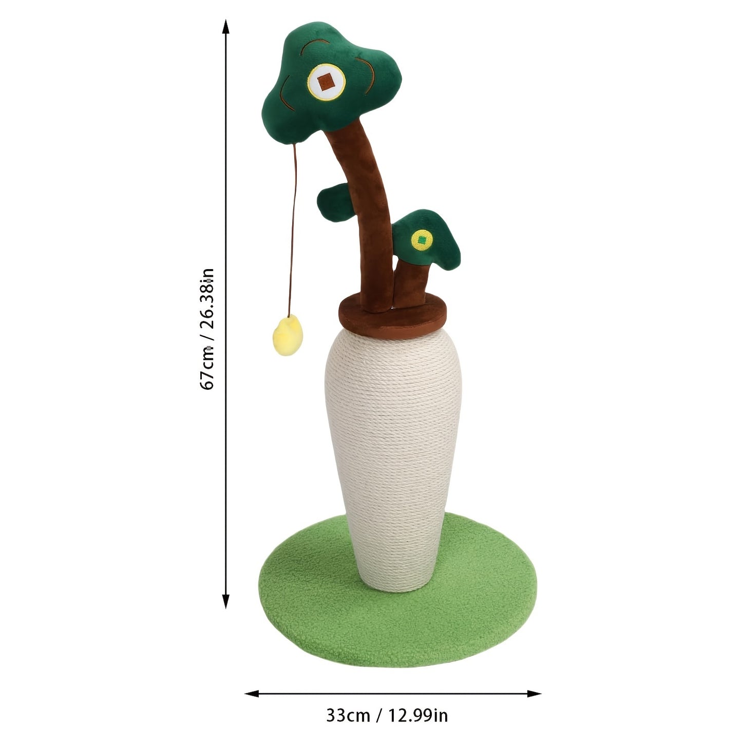 Vertical Money Tree Cat Scratching Pole