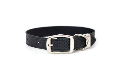 Multi-colored Style Leather Dog Collar