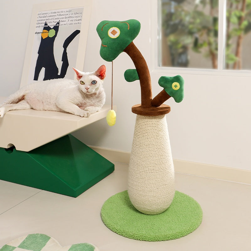 Vertical Money Tree Cat Scratching Pole