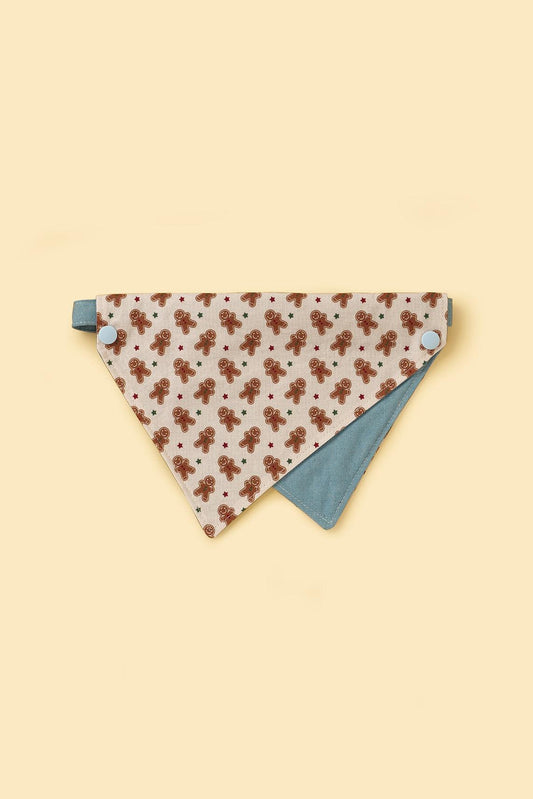 Gingerbread Man Pet Bandana