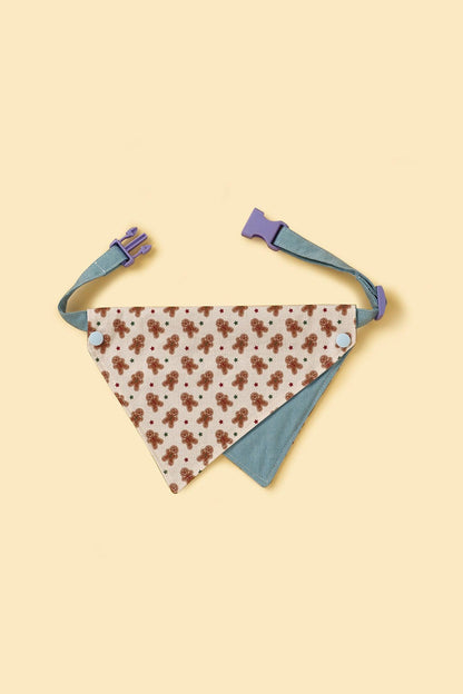 Gingerbread Man Pet Bandana